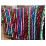 Mexican Serape Blanket ~ As Is