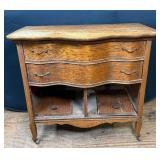 Antique Oak Sideboard As Found