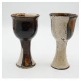 Studio Pottery Goblets
