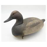 Canvasback Hen Wooden Duck Decoy