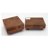 Teak Cheese Cutting Blocks (2)