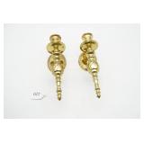Pair of Brass Wall Sconces