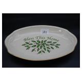 Lenox Holiday Bless This Home Tray