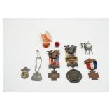 Spanish American War Badges, Statue of Liberty