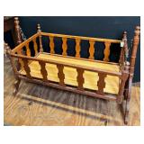 Victorian Rocking Cradle