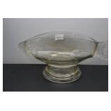 LE Smith Depression Glass Fish Bowl