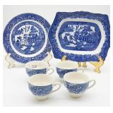 Assorted Pieces of Blue Willow (6 Pieces)