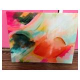 Vibrant Abstract Print on Canvas