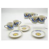 Romana Sambuca Expresso 6 Demitasse Cups &