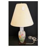 Murray Feiss Japanese Hand Painted Lamp