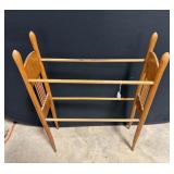 Vintage Wooden Quilt Rack
