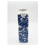 Blue & White Japanese Floral Vase
