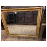 Gold Tone Mirror