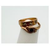 10kt YG Baby Rings (2)