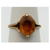 18kt Citrine Ring