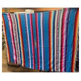 Mexican Serape Blanket ~ As Is