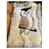 Owl Wool Tapestry Wall Hanger