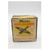 Peters High Velocity Shotgun Shells Box
