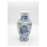 Nantucket Pottery Pierced Blue & White