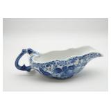 Nantucket Pottery Gravy Boat Blue & White