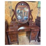 Antique Mahogany Dressing Table
