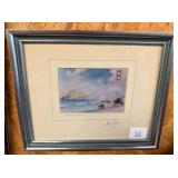 Baker Beach by James J. Konzen Watercolor Print