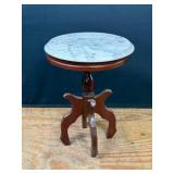 Victorian Marble Top Side Table