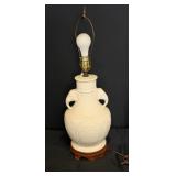 Mid Century Chinoiserie Table Lamp w/Elephant