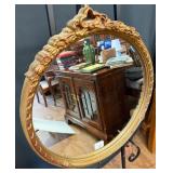 Round Ornate Mirror
