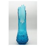 MCM LE Smith Peacock Blue Swung Vase
