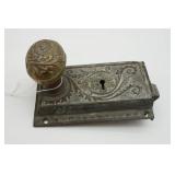Antique Brass/Bronze Hardware Set Door Knob
