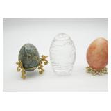 Glass & Marble Egg Collection