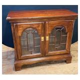 Mahogany Chippendale Style Curio Cabinet