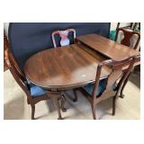 Solid Cherry Queen Ann Table & Chairs