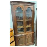 Vintage Corner Cabinet