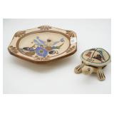 Tonala Mexican Folk Art Pottery Bowl & Trinket