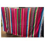 Mexican Serape Blanket ~ As Is