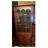 Mahogany Corner Cabinet