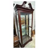 Mahogany Curio Cabinet