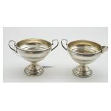 Sterling Silver Sugar & Creamer