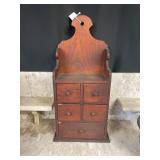 Wooden Wall Spice Cabinet