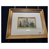 Smithsonian Castle Washington DC Print
