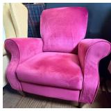 Hot Pink Reclining Chair
