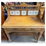 Antique Victorian Pine Wash Stand