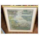 Claude Monet Water Lilies Framed Print