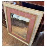 Fleur De Lis Gilt Gold Framed Mirror