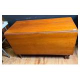 Antique American Cherry Gateleg Drop Leaf Table