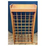 Vintage Wooden Wine Rack