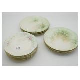 Assorted Green Plates ~ Some Chips