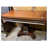 Mahogany Empire Style Game Table